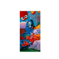 Serviette de plage Dory , 70 x 140 cm  , 100% polyester NEUF sous emballage
