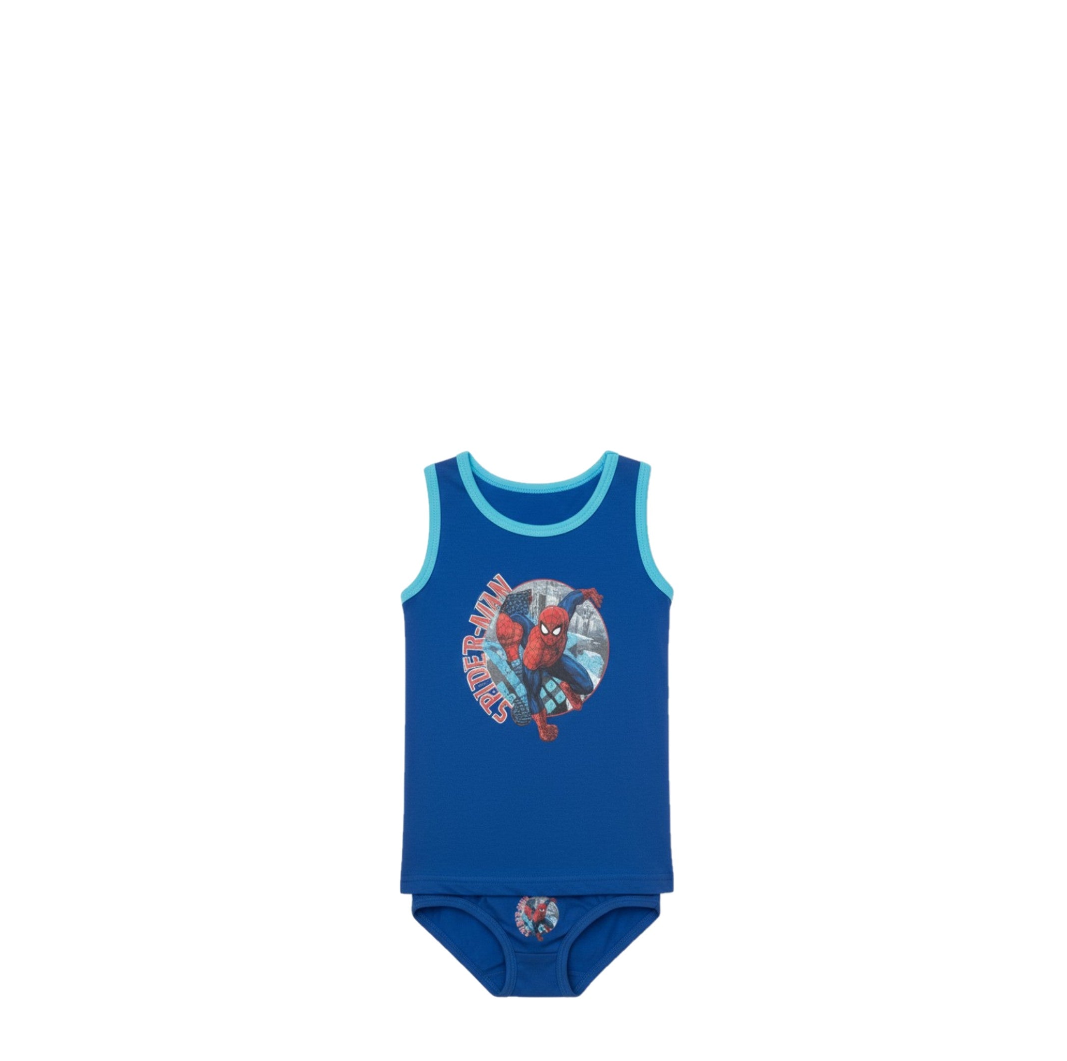💙🕷️ Ensemble Spiderman – Débardeur & Slip (2-8 ans)