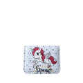 Mini portefeuille Licorne magic , 7 x 9 cm , couleur bleu NEUF sous emballage