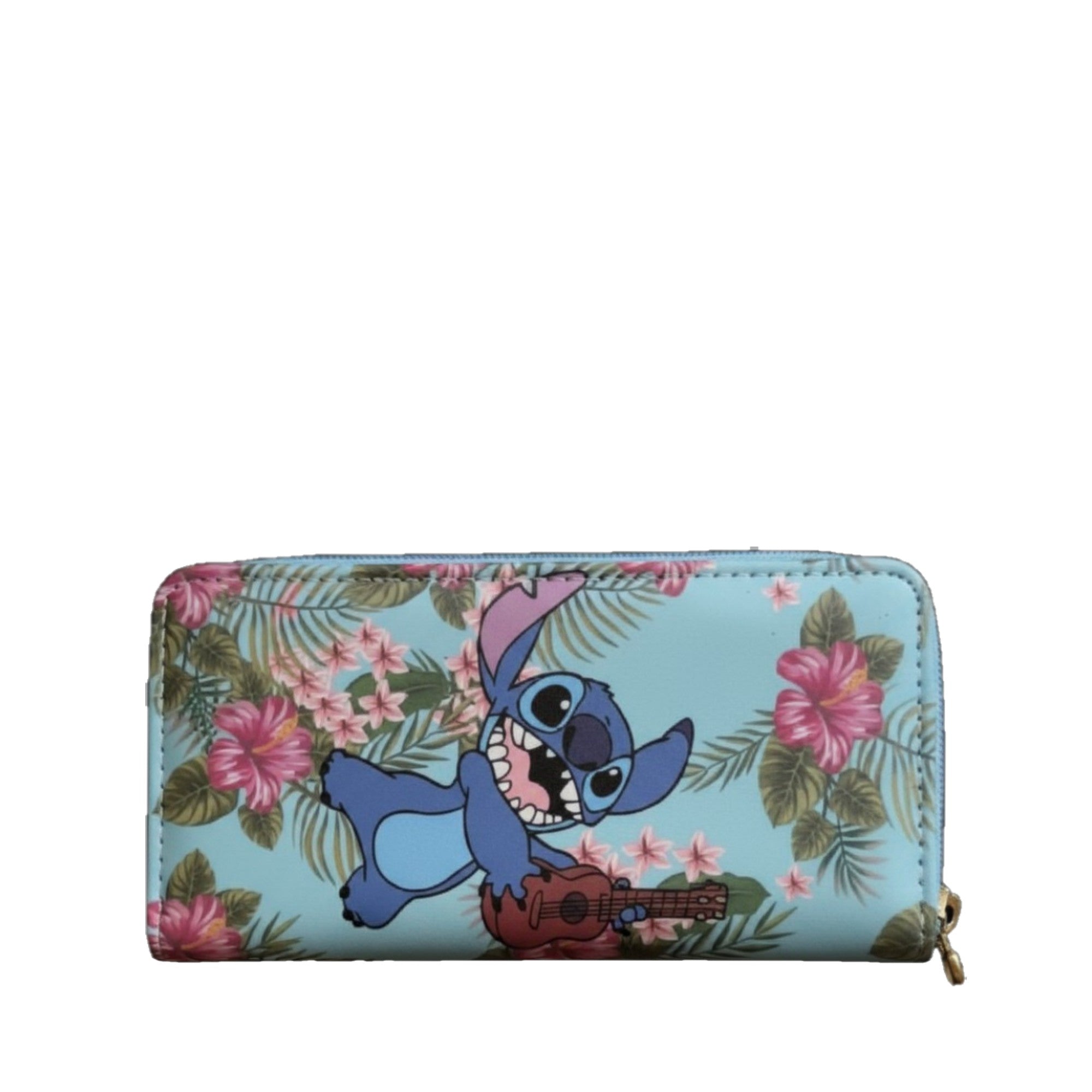 NEUF – Portefeuille Stitch ukulélé 🌺 ambiance tropicale !