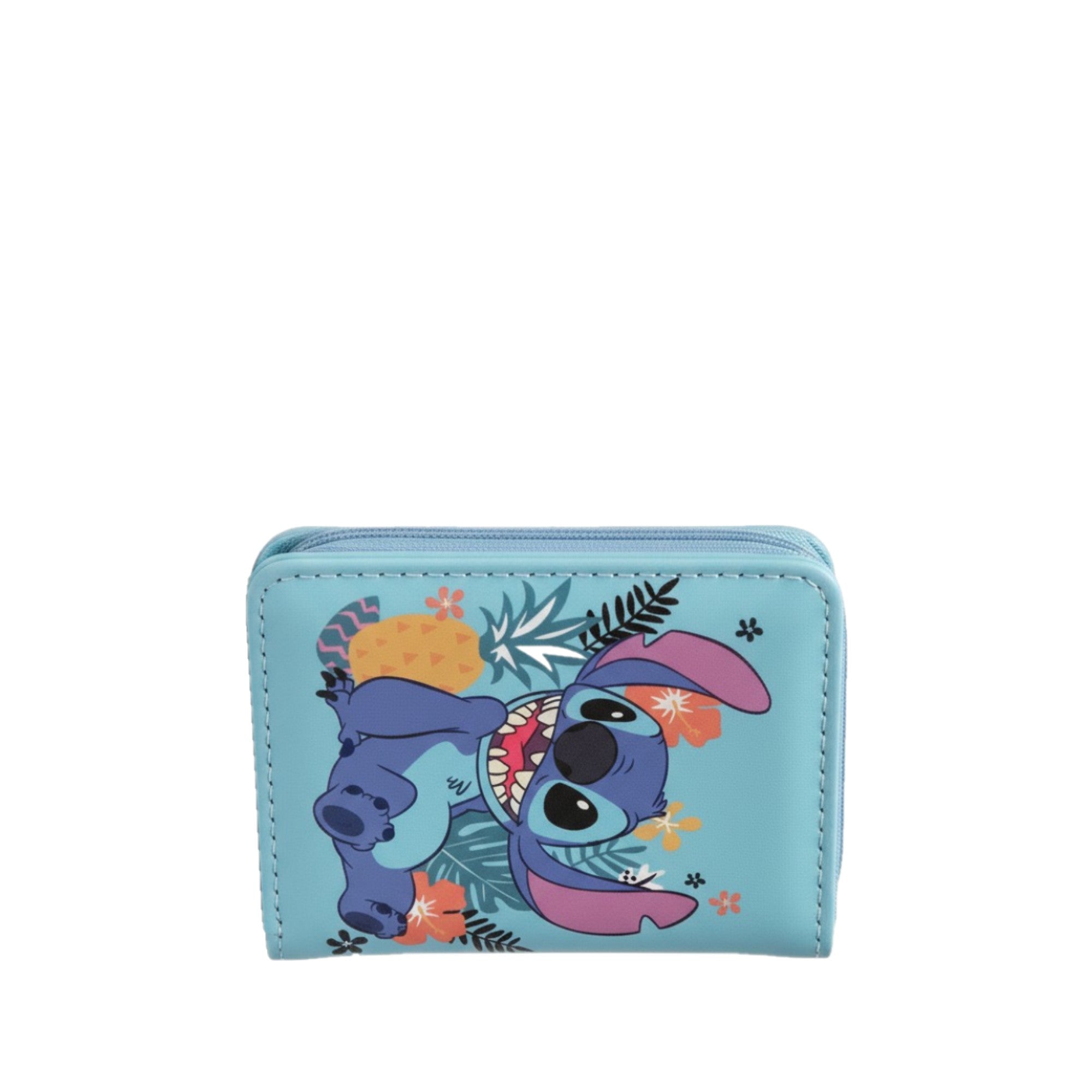NEUF – Mini portefeuille Stitch 🌺 version tropicale et craquante !