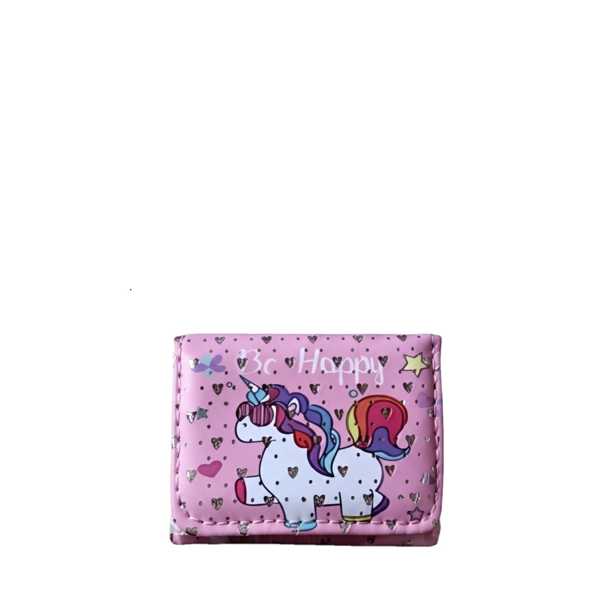 🎉 Mini Portefeuille Licorne Be Happy – Un concentré de joie au bout des doigts ! 🌈