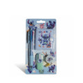 Set Papeterie STITCH Disney 4 Couleurs Surligneur Carnet Scotch Jaune NEUF