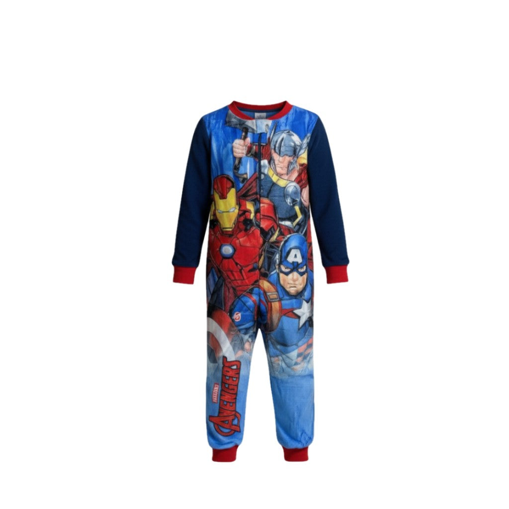 💙 Combinaison Pyjama Avengers – Héros jusqu’au bout des rêves ! (3 au 8 ans) 🦸‍♂️