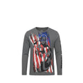 NEUF T-shirt GARÇON motif Captain America – 100% coton – Taille 4 à 10 ans