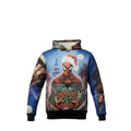 NEUF Sweat GARÇON Noël motif Spiderman – Taille 4 à 14 ans