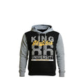 NEUF Sweat GARÇON noir motif KING 86 – Taille 4 à 14 ans