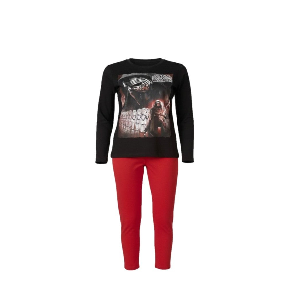 🌌 Pyjama Star Wars garçon – Kylo Ren – 4 à 10 ans 🔴⚫