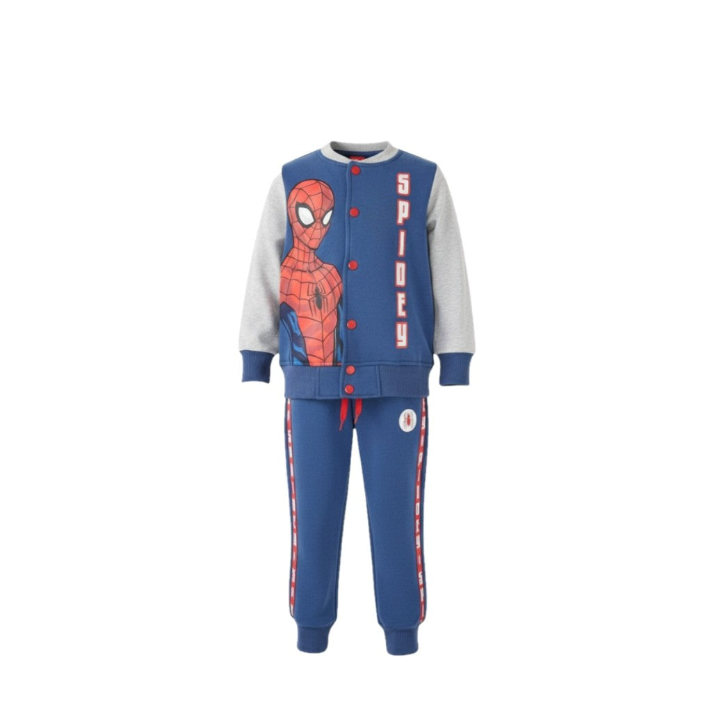 NEUF Ensemble GARÇON bleu motif Spiderman – Taille 2 à 8 ans