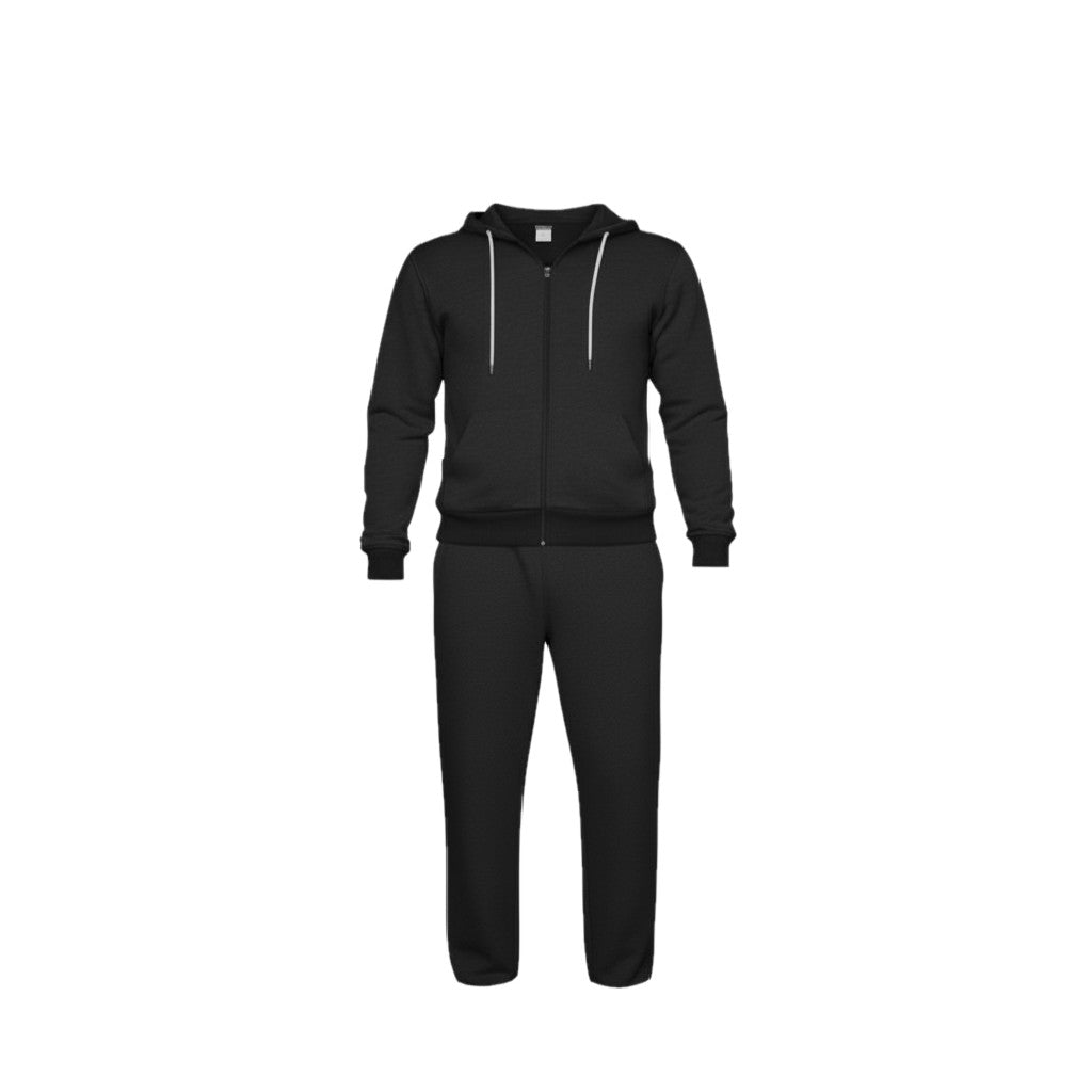 NEUF Jogging GARÇON noir molleton GEFFEN – Taille 6 à 16 ans
