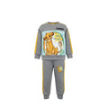 NEUF Jogging GARÇON gris & jaune motif Simba – Taille 2 à 8 ans