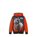 NEUF Veste GARÇON rouge motif Star Wars BB-8 – Taille 4 à 10 ans
