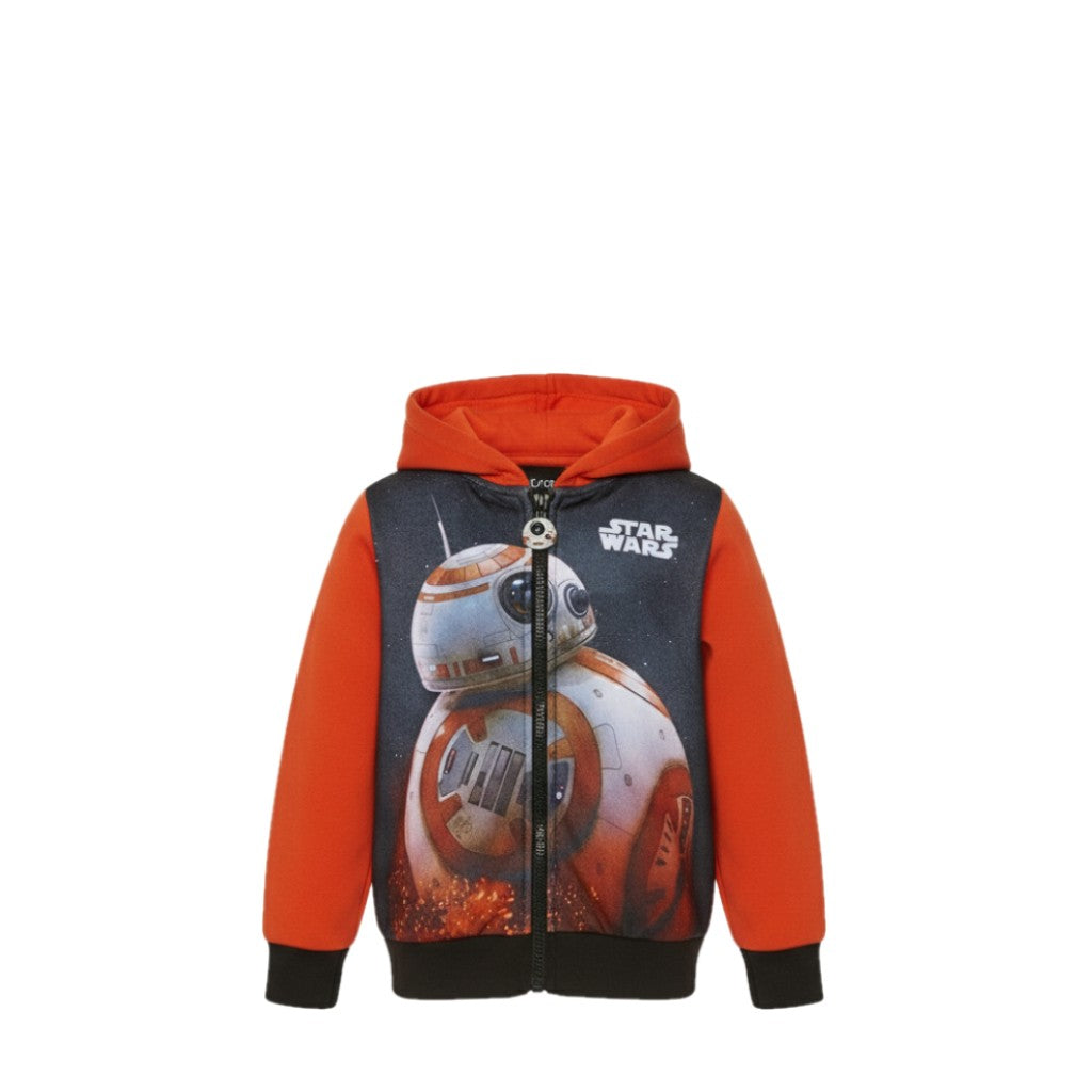 NEUF Veste GARÇON rouge motif Star Wars BB-8 – Taille 4 à 10 ans