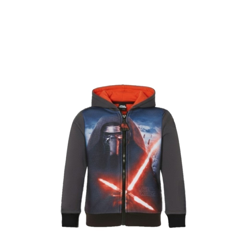 NEUF Veste GARÇON grise motif Star Wars Kylo Ren – Taille 4 à 10 ans