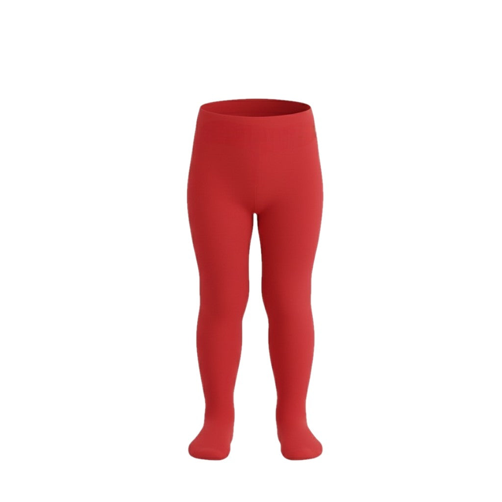 Collant fille “Chevignon – Rouge” – Maille douce et extensible – Couleur vive et maintien confortable – Tailles 2 à 11 ans – Neuf