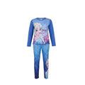 Ensemble fille “La Reine des Neiges – Elsa” – Haut manches longues + pantalon assorti – Motifs neige et couleurs éclatantes – Tailles 4 à 8 ans – Neuf
