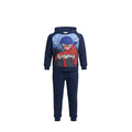 Jogging fille “Ladybug – Miraculous” – Sweat à capuche imprimé + pantalon assorti – Couleurs vives et look héroïne – Tailles 4 à 8 ans – Neuf