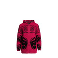 NEUF Gilet FILLE rose fuchsia motif papillons – Taille 3 à 8 ans