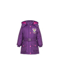 NEUF Doudoune FILLE violette motif Minions – Taille 3 à 8 ans
