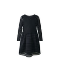 NEUF Robe FILLE noire en dentelle – Taille 4 à 14 ans