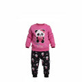 🐼 Ensemble bébé fille panda rose – 6 à 12 mois de tendresse 💕