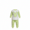 💚🧸 NEUF – Pyjama Bébé Fille 2 pièces Vert Douceur 🍃 (3 à 9 mois)