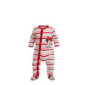 🎈👶 Pyjama Minnie Rayé Rouge Bébé Fille – Confort & Bonne Humeur (6 à 24 mois)