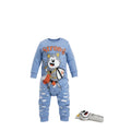 🛡️✨ Pyjama Chevalier + Peluche – Bébé prêt pour l’aventure ! • 3 à 9 mois 🧸💙