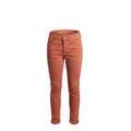 Jean fille slim corail – Ourlets retroussés – Coupe moderne confortable – Tailles 4 à 12 ans – Neuf