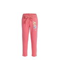 Pantalon fille rose – Dentelle & motif Reine des Neiges – Coupe confortable – Tailles 4 à 8 ans – Neuf