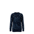 NEUF Pull FILLE doux avec perles – Taille 4 à 14 ans