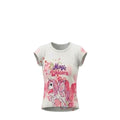 T-shirt Fille Magic Unicorn Licorne Ailes Roses – Impression Sublimée Full Print – Coupe High-Low – 2 à 12 ans – Neuf