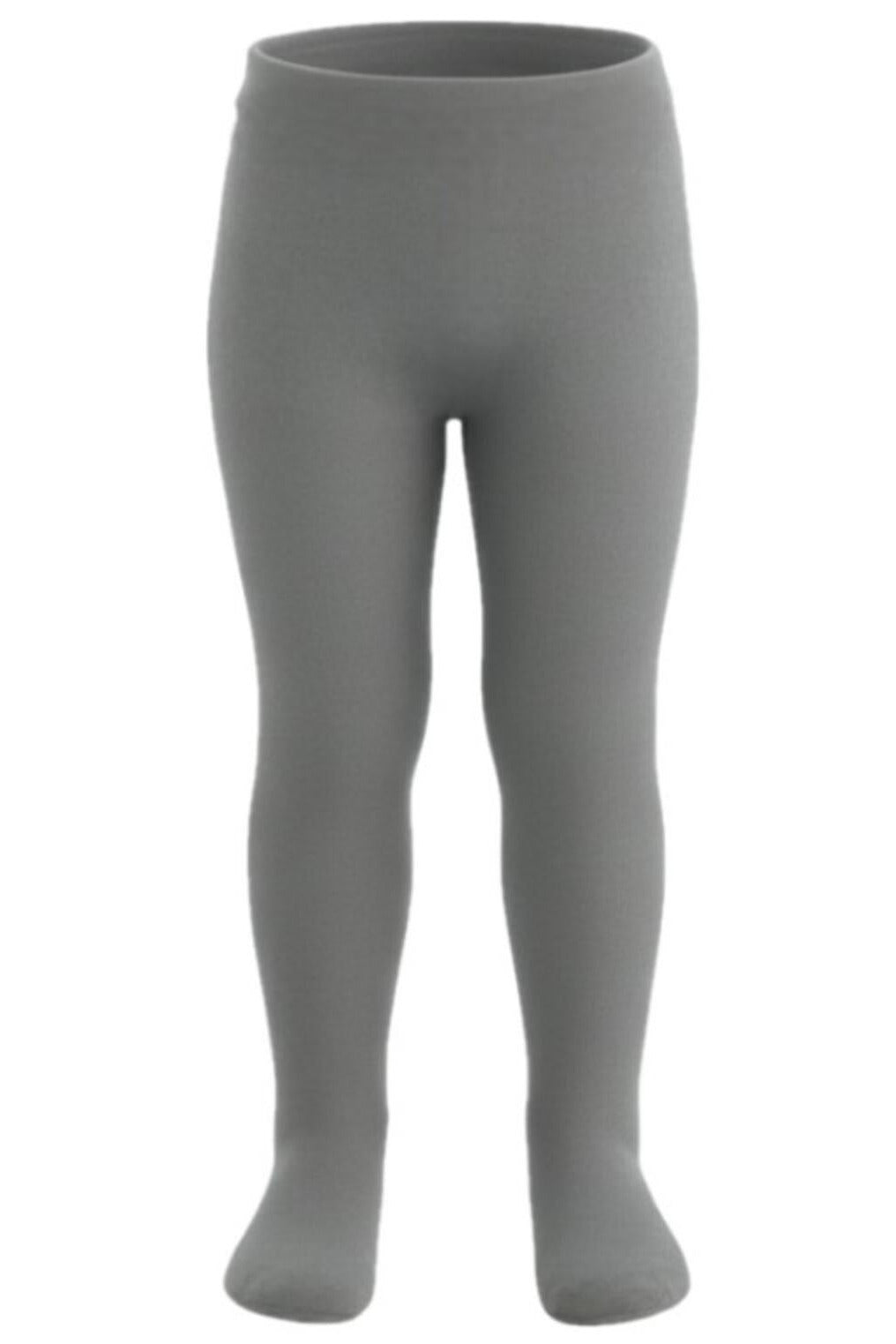 Collant Fille Chevignon – Gris Uni – Maille Douce & Extensible – 2 à 11 ans – Neuf