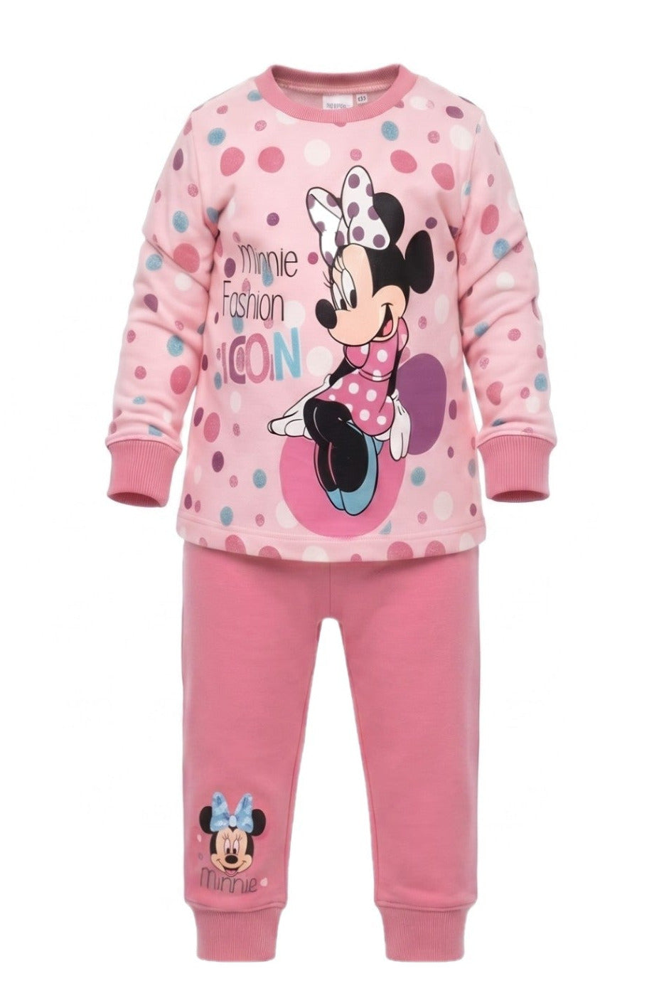 Ensemble Bébé Fille Minnie Mouse Rose Clair – Douceur & Tendresse – 3 à 23 mois – Neuf