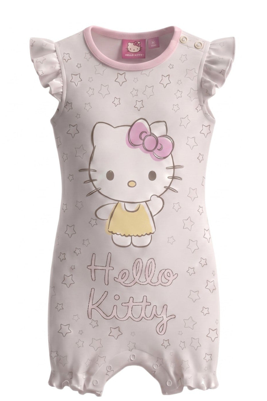 Combishort Bébé Fille Hello Kitty – Tendresse & Style – 3 à 24 mois – Neuf