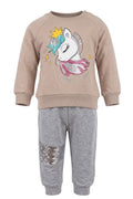 Ensemble Bébé Fille Licorne – 6 à 18 mois – Neuf