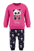 Ensemble Bébé Fille Panda Rose – 6 à 12 mois – Neuf