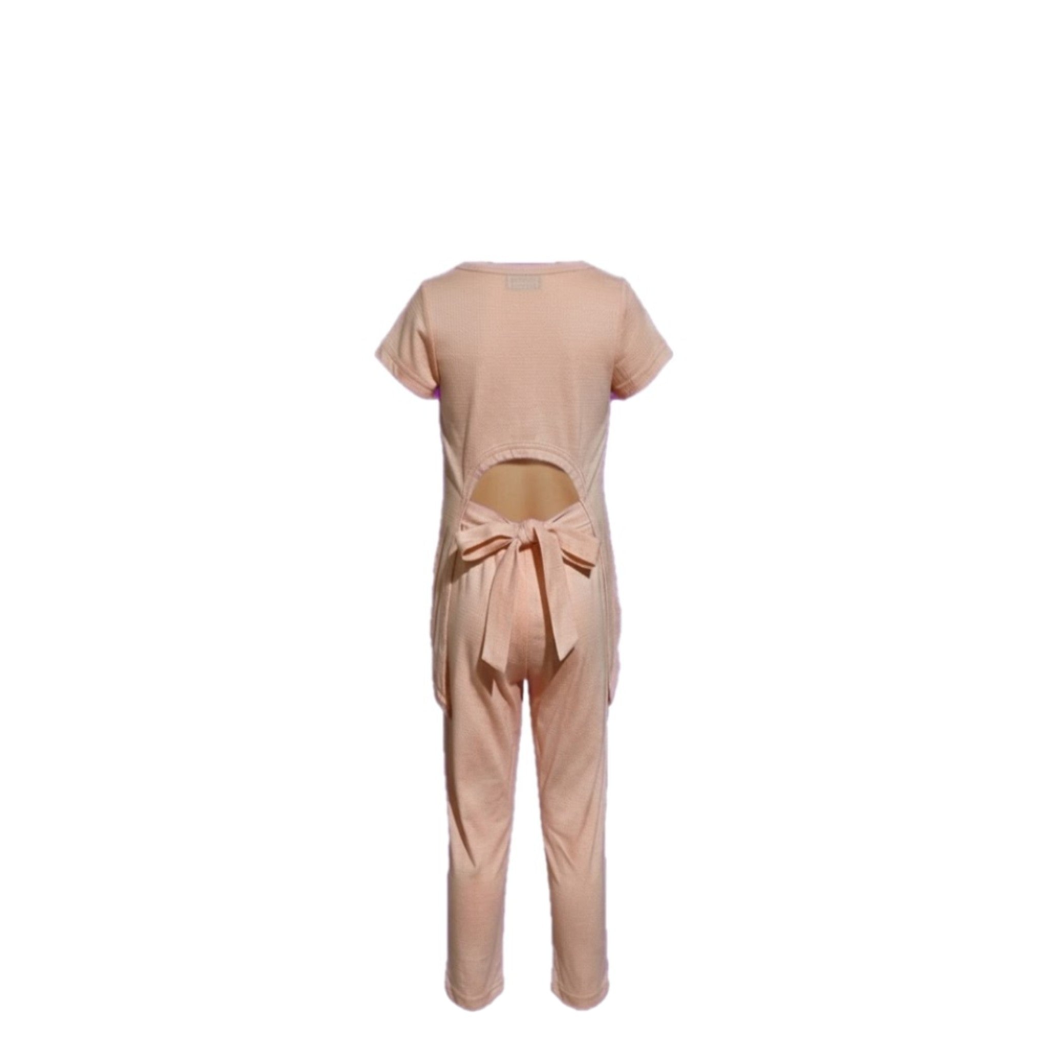 Ensemble Fille – T-shirt Rose & Pantalon Fin Assorti – 4 à 12 ans – Neuf