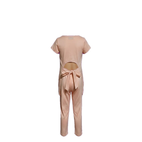 Ensemble Fille – T-shirt Rose & Pantalon Fin Assorti – 4 à 12 ans – Neuf