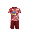 Ensemble Garçon Chevignon « Surfer » – T-shirt Imprimé Rouge & Short Rouge Assorti – 4 à 14 ans – Neuf avec étiquette