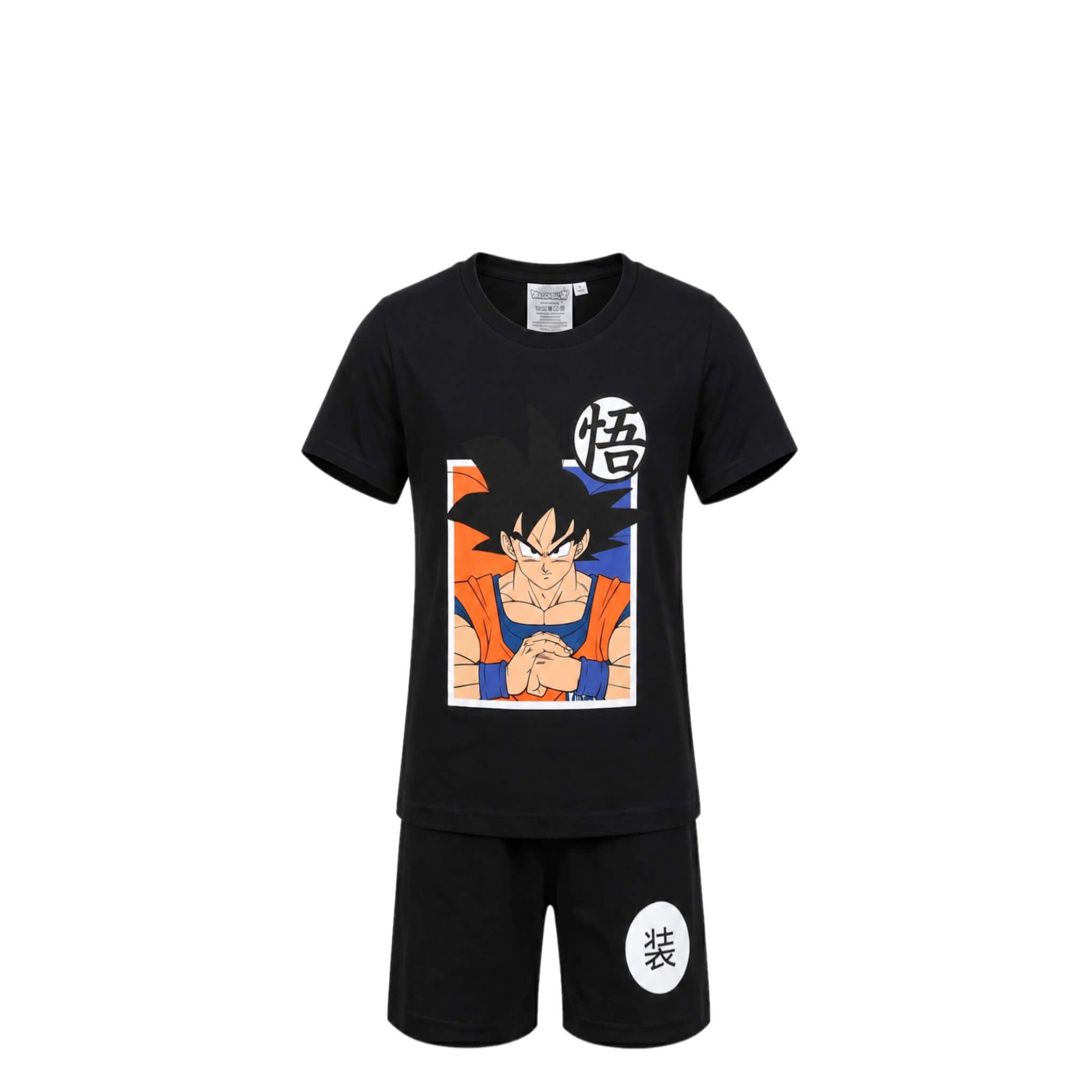 Ensemble Garçon Dragon Ball Z – Goku – 2 Pièces Noir – 6 à 12 ans – Neuf