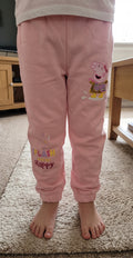 Jogging Fille Rose Poudre Peppa Pig Sequins Dores Splash and be Happy 3-8 ans Neuf
