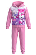Ensemble Jogging Fille Super Wings Dizzy – Veste Capuche Rose + Pantalon – 3 à 6 ans – Neuf