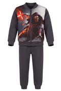 Jogging 2 Pièces Garçon – Veste Zippée Anthracite Kylo Ren Star Wars The Force Awakens + Pantalon Jogger – 4 à 10 ans – Neuf