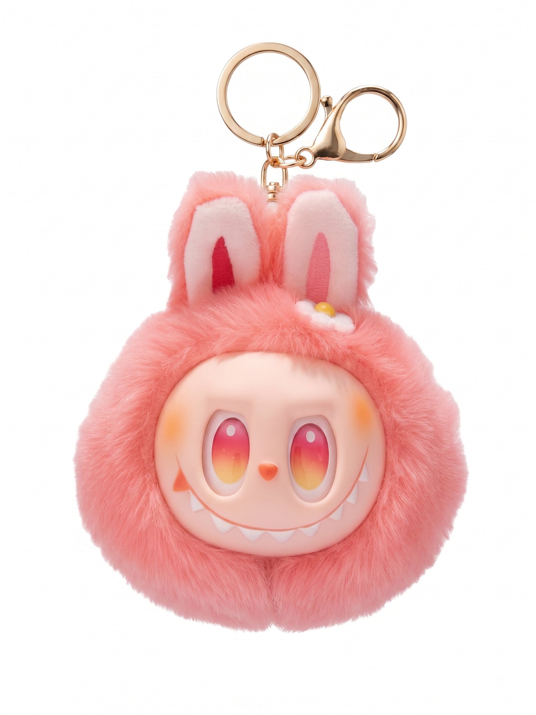 Porte-Monnaie Peluche Enfant – Personnage Mignon Style Labubu – 6 Coloris au Choix – Neuf