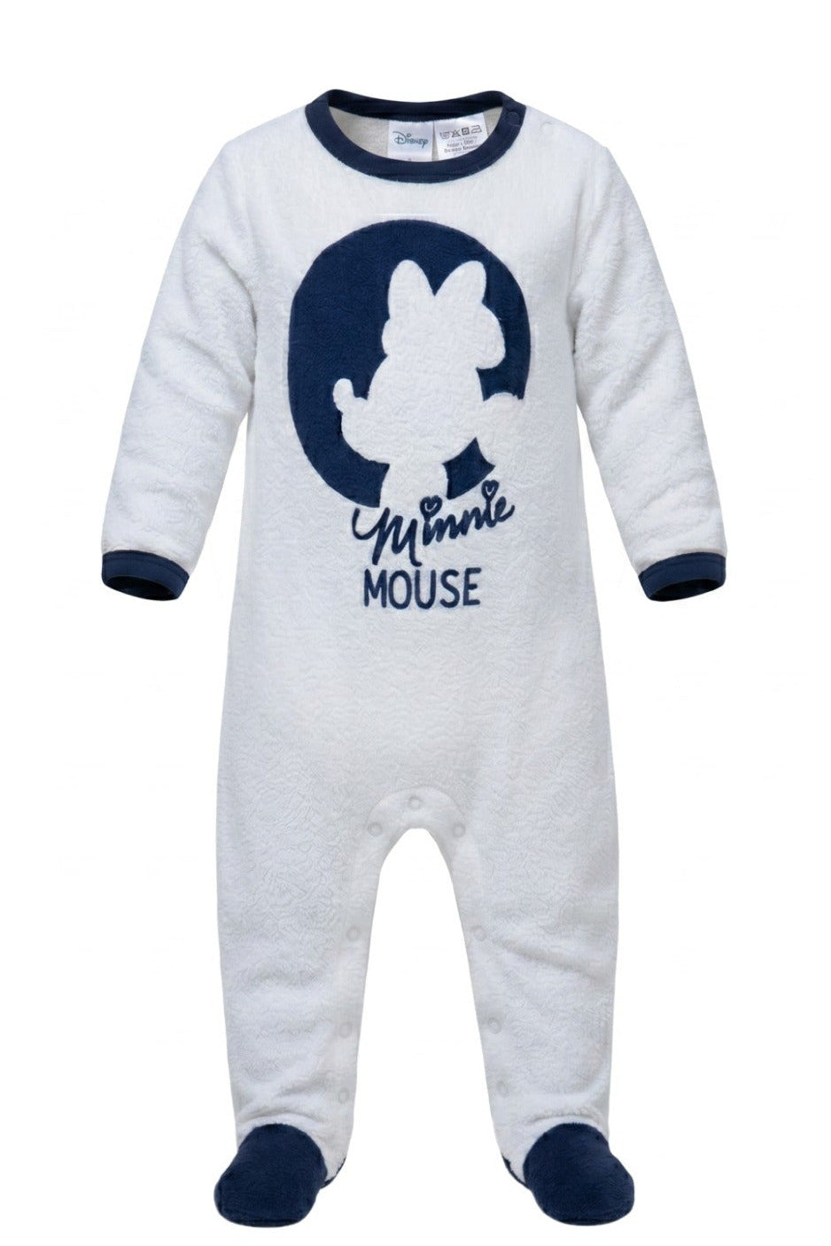 Pyjama Bébé Fille Minnie Mouse – Gris Chaud & Pratique – 6 à 24 mois – Neuf