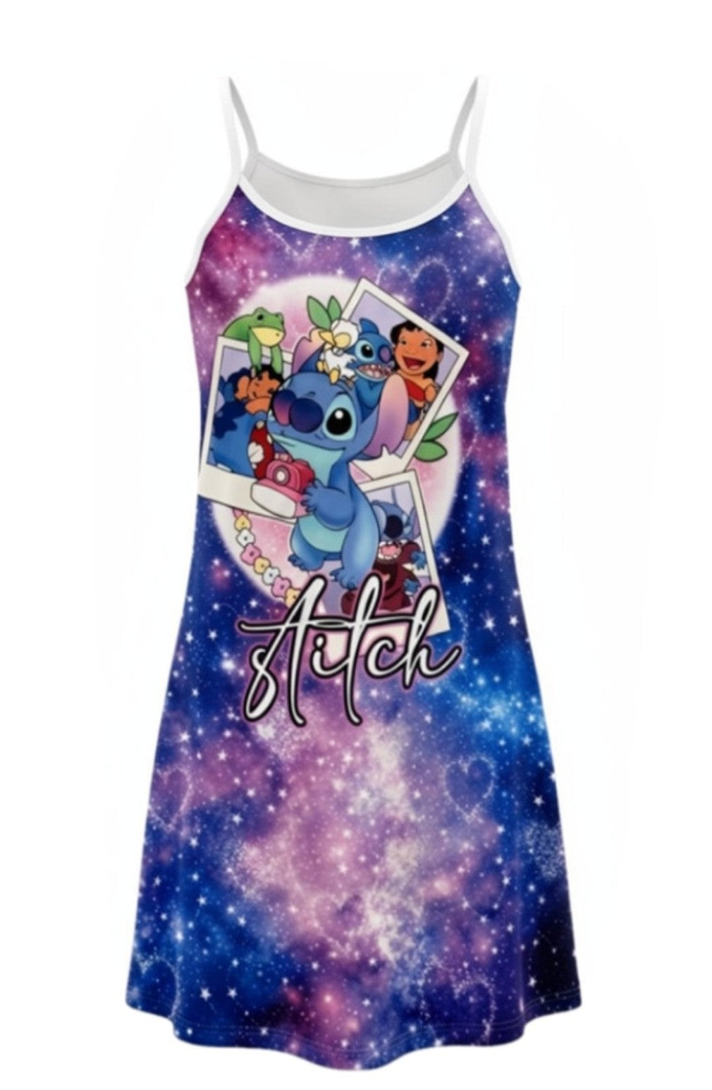 Nuisette Fille Stitch Multicolore – Ambiance Cosmos – 6 à 16 ans – Neuf