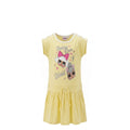 Robe Fille LOL Surprise Jaune Pastel Sans Manches – Motif « Babies Run The World » – 2 à 8 ans – Neuf