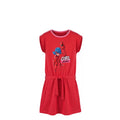 Robe Fille Ladybug Rouge à Manches Courtes – Modèle Dynamique – 3 à 8 ans – Neuf