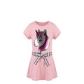 Tunique Fille Rose Licorne à Sequins Magiques Réversibles & Ceinture Intégrée – 2 à 12 ans – Neuf